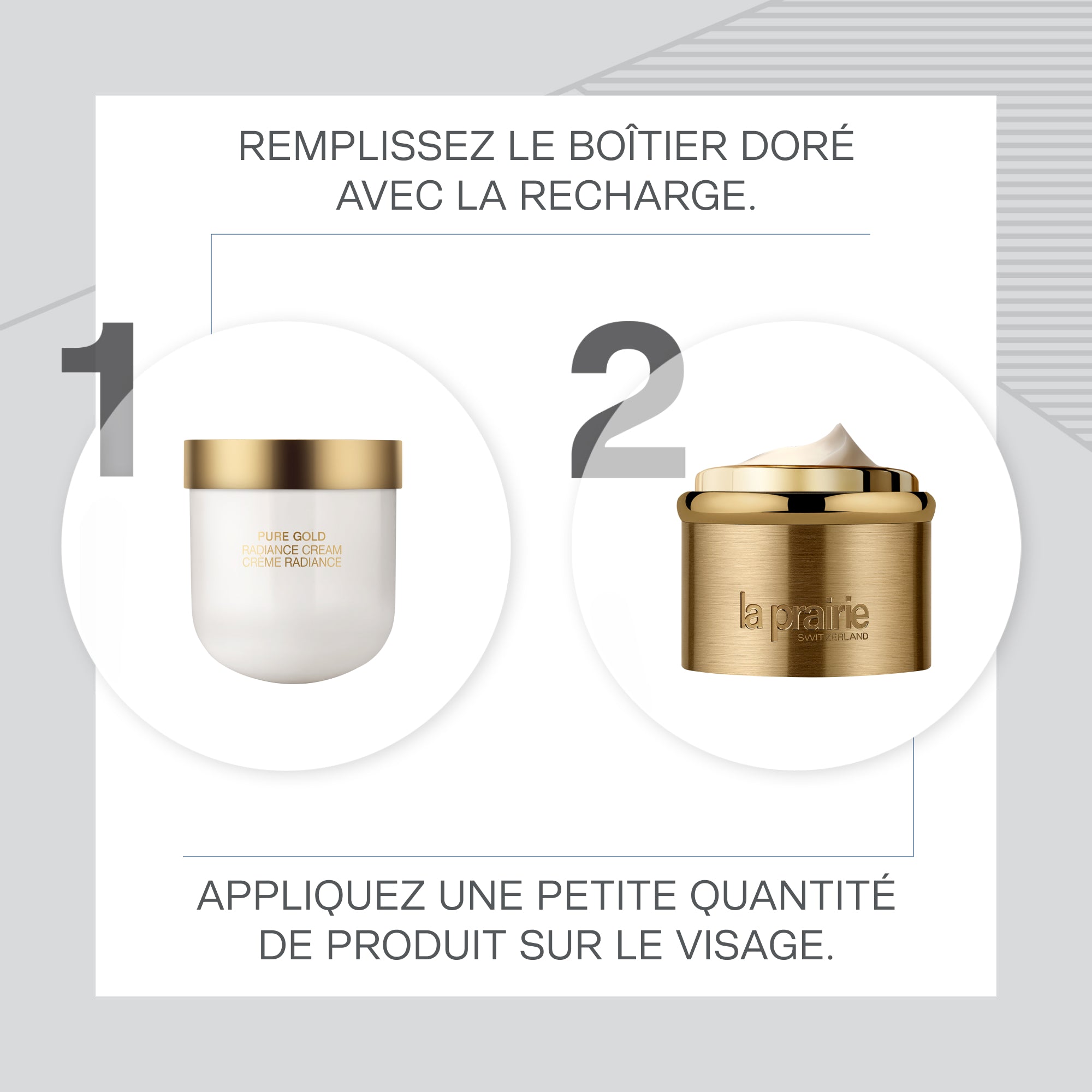 Pure Gold Crème Radiance - recharge