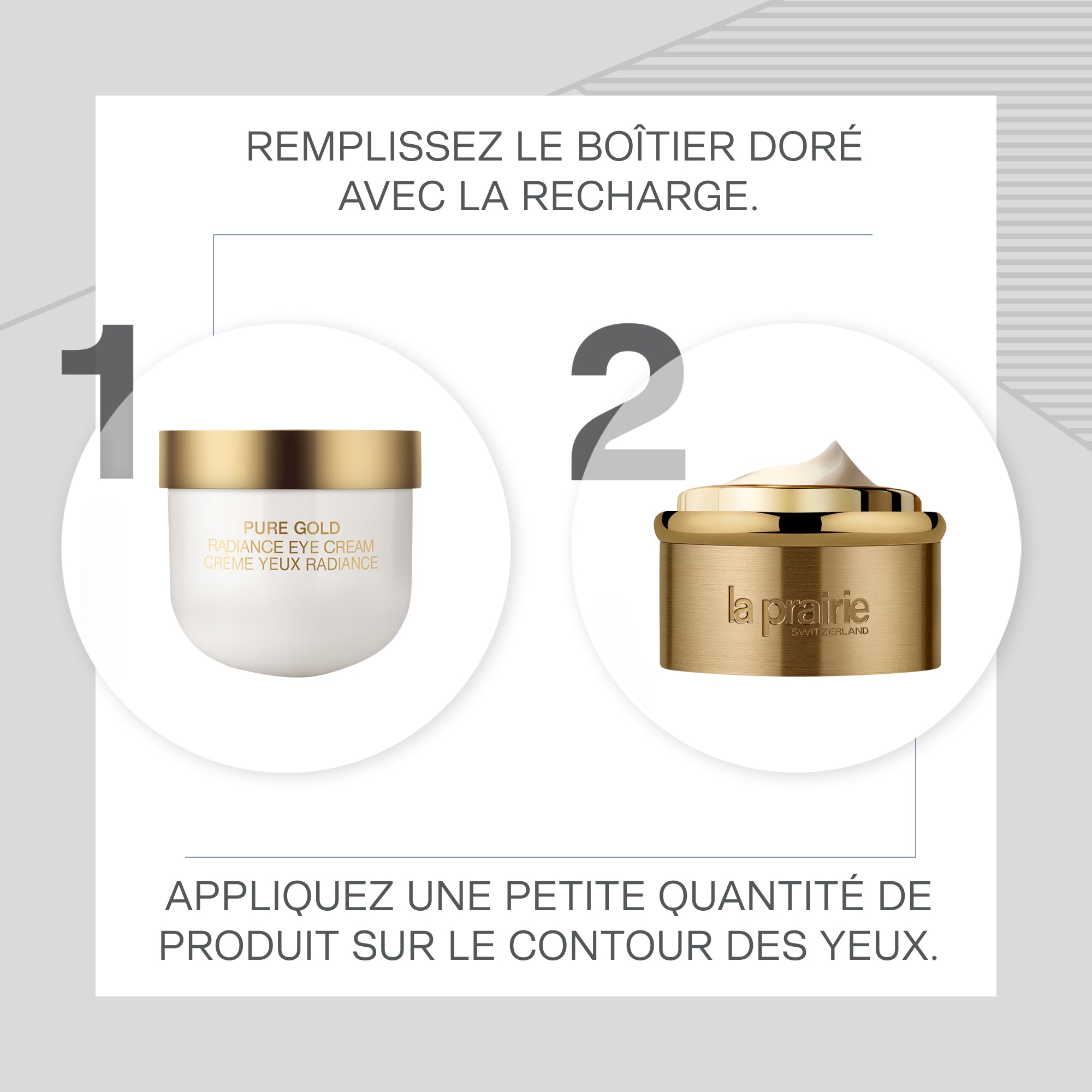 Pure Gold Crème Yeux Radiance - recharge