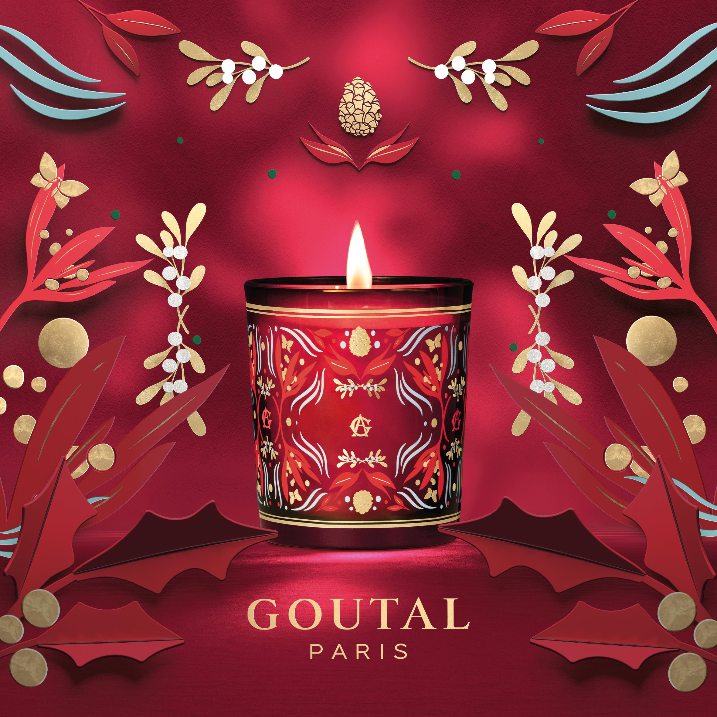 Bougie Forêt d'Or 300g