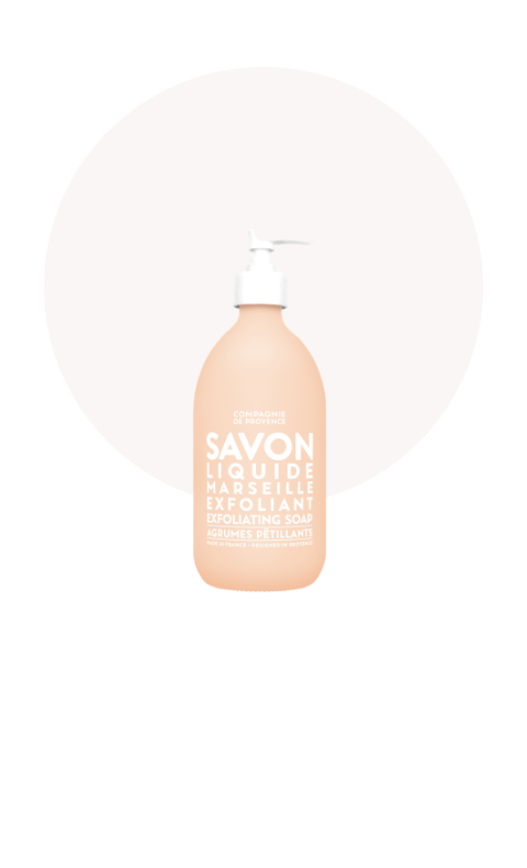 Savon liquide exfoliant MARSEILLE