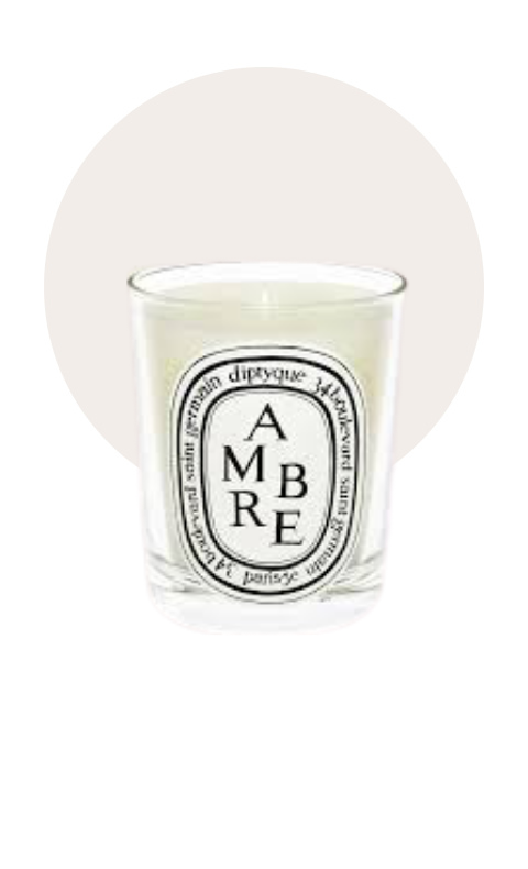 Bougie Ambre