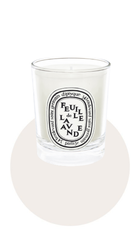 Bougie Feuille de lavande