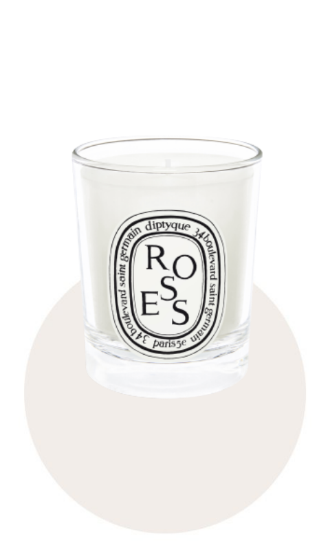 Bougie Roses