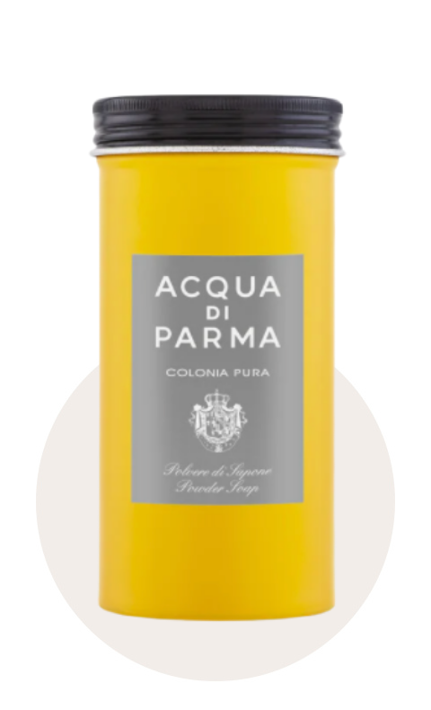 Colonia pura poudre de savon