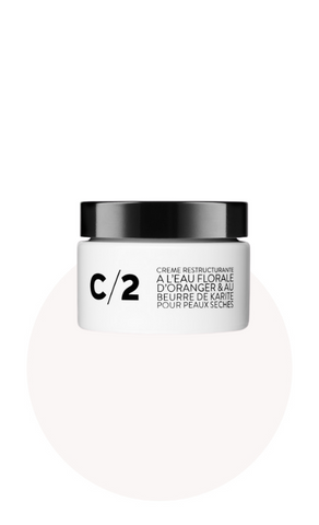 C/2 Crème restructurante à l’eau florale d’oranger et au beurre de karité