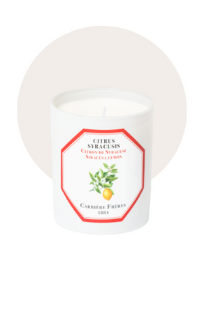Bougie CITRON DE SYRACUSE